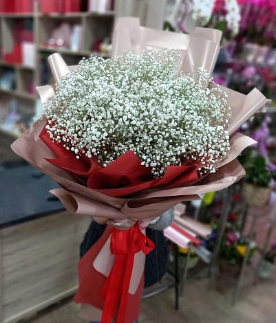 Букет цветов из: Гипсофила в Екатериновке
