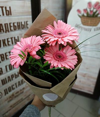 Букет цветов из: Герберы в Екатериновке